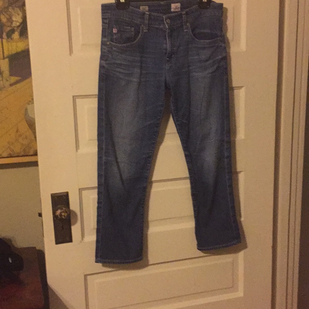Adriano Goldschmied ex boyfriend crop jeans